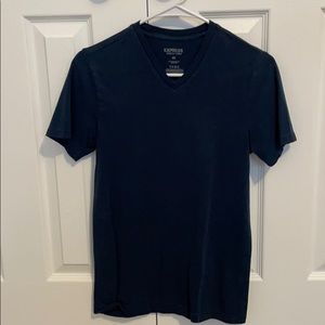Express men’s v-neck stretch XS. Navy blue